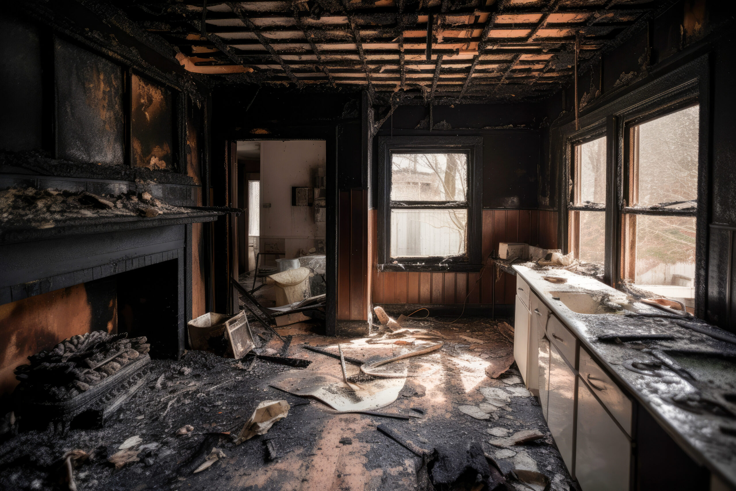 house fire